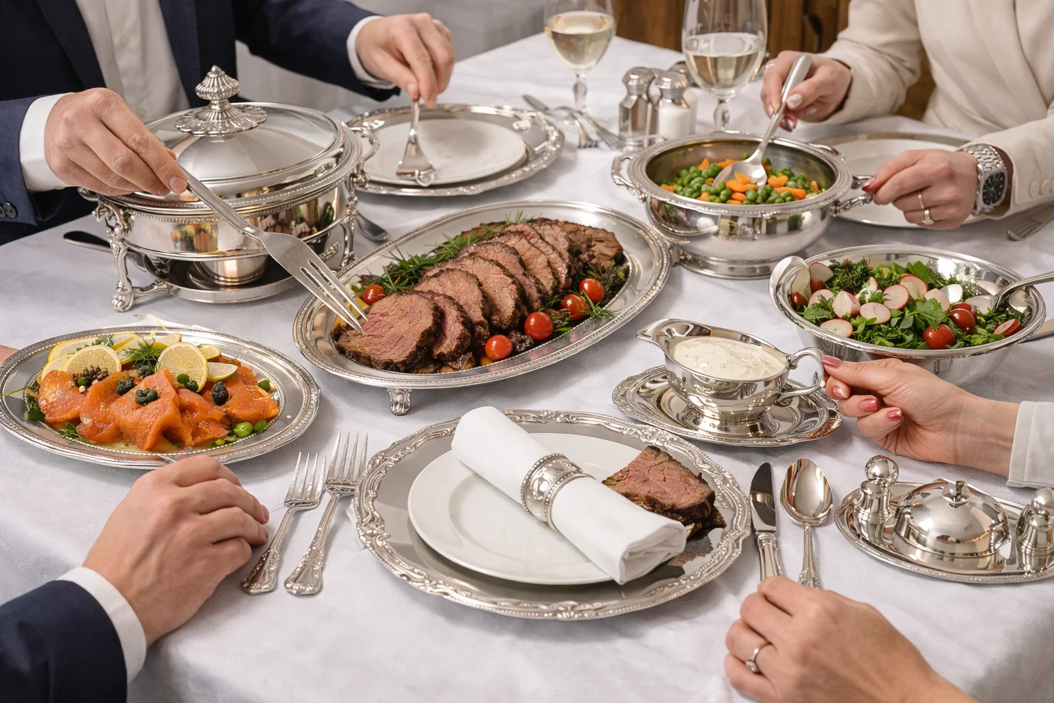 Luksusowe wyroby platerowane